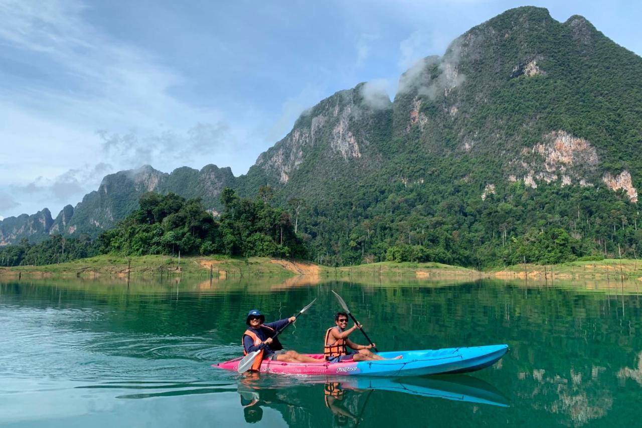 Khao Sok Riverside Cottages Khao Sok National Park المظهر الخارجي الصورة