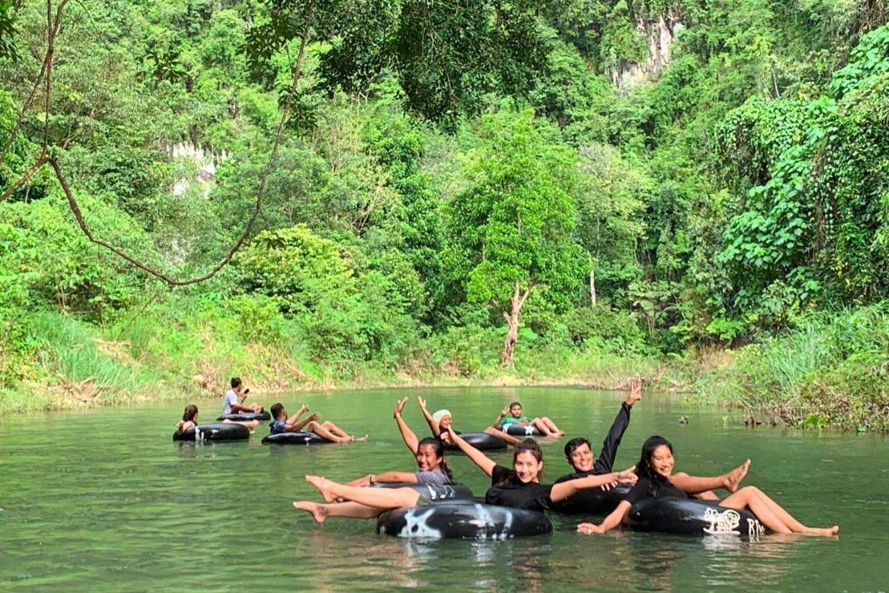 Khao Sok Riverside Cottages Khao Sok National Park المظهر الخارجي الصورة