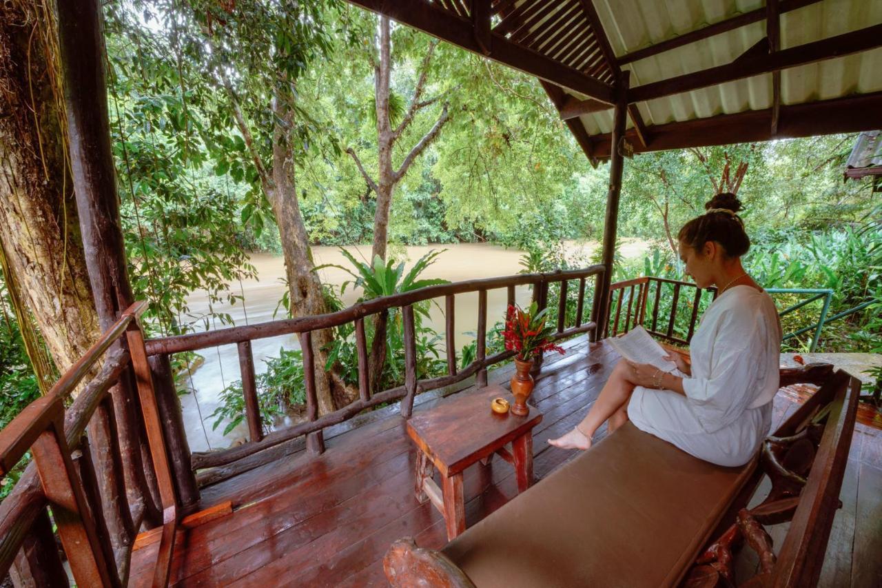 Khao Sok Riverside Cottages Khao Sok National Park المظهر الخارجي الصورة
