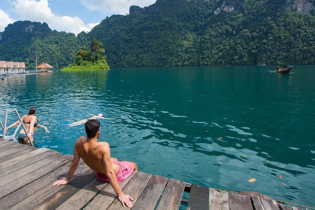 Khao Sok Riverside Cottages Khao Sok National Park المظهر الخارجي الصورة