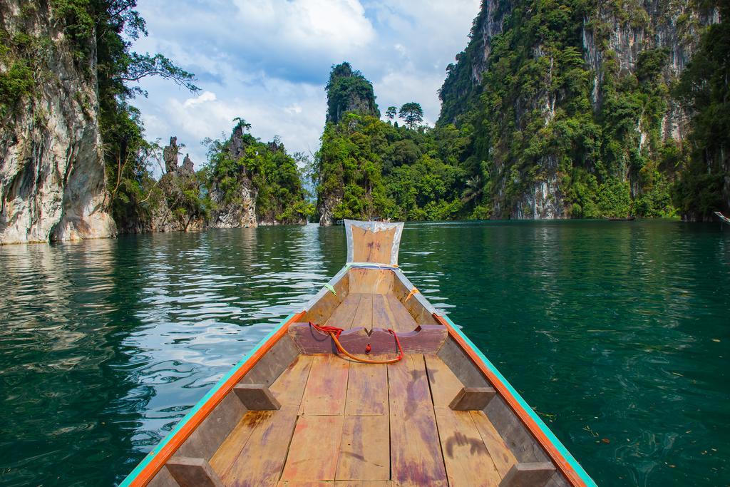 Khao Sok Riverside Cottages Khao Sok National Park المظهر الخارجي الصورة