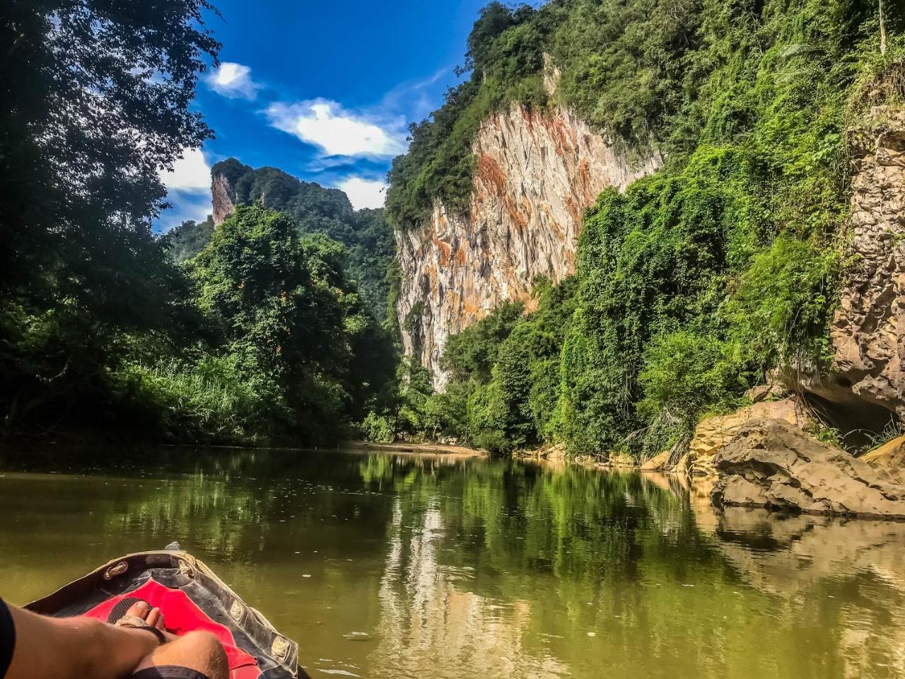 Khao Sok Riverside Cottages Khao Sok National Park المظهر الخارجي الصورة